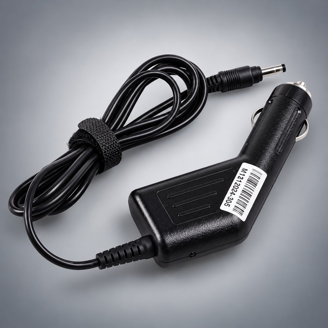 12V car charger with barrel connector for specialized devices
