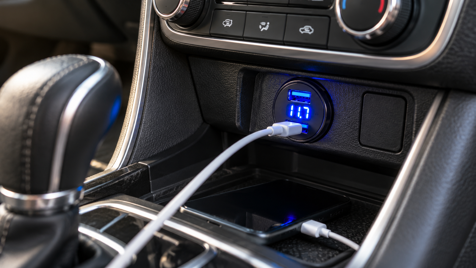 Replace cigarette lighter with USB charger featured image