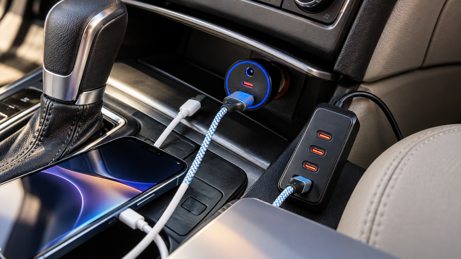 Dual-port USB-C Power Delivery car charger explained featured image