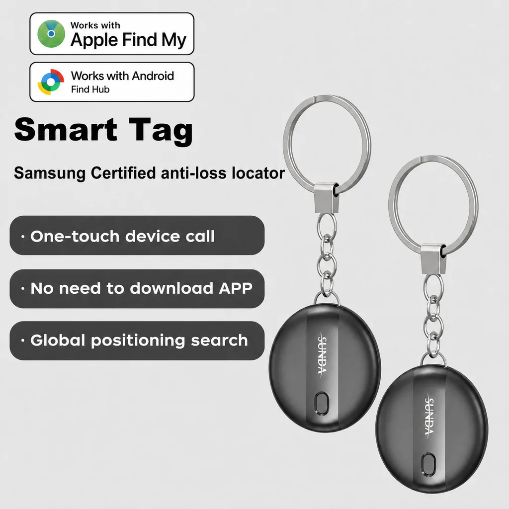 Colour set of dual system trackers in a printed retail box