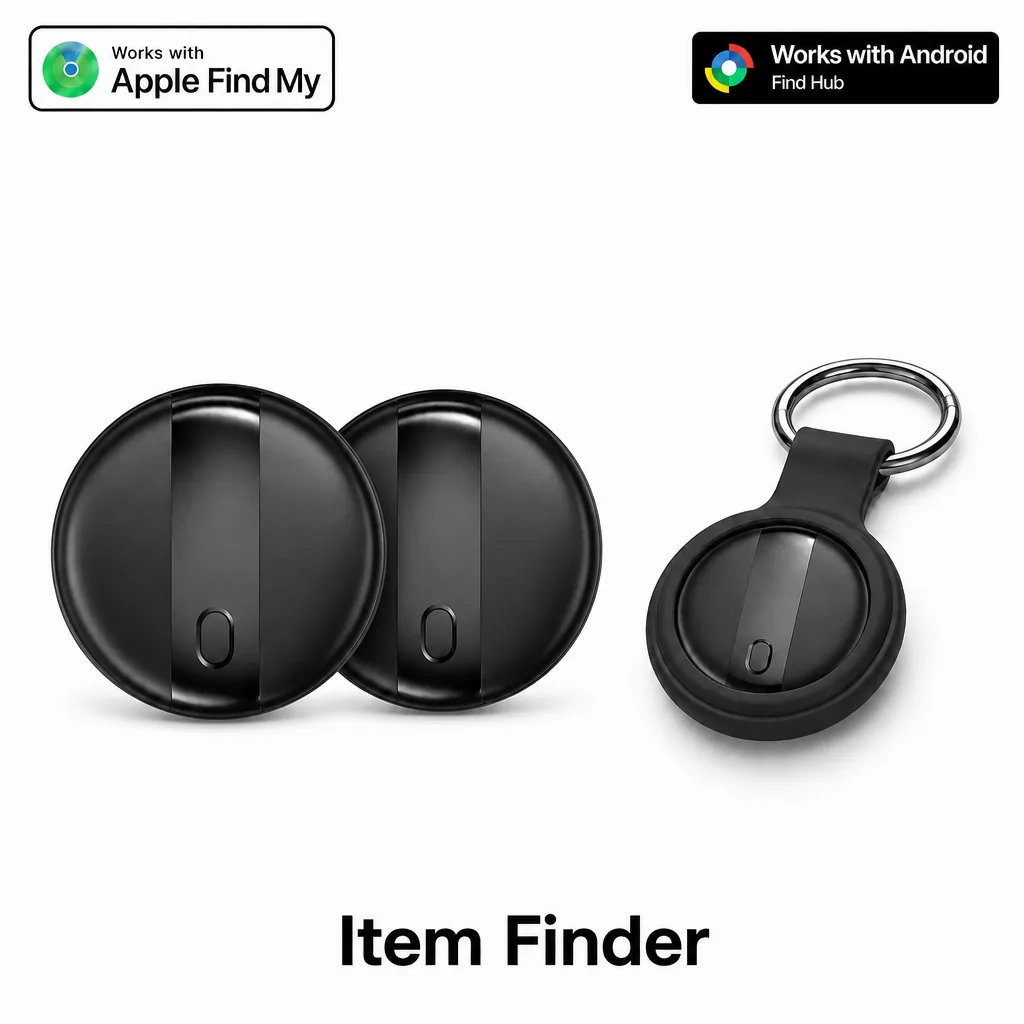 Dimension drawing of the Find My tracker