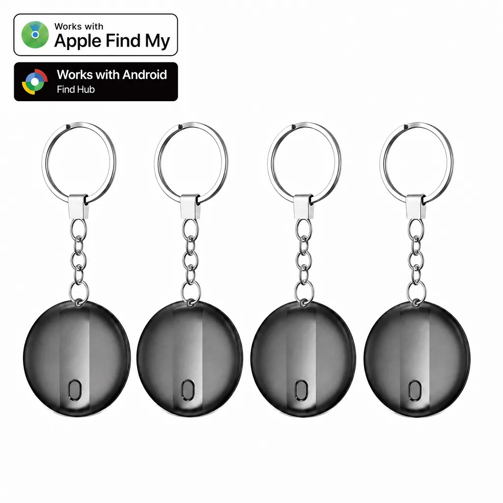 Find My tracker used to keep track of a child's belongings