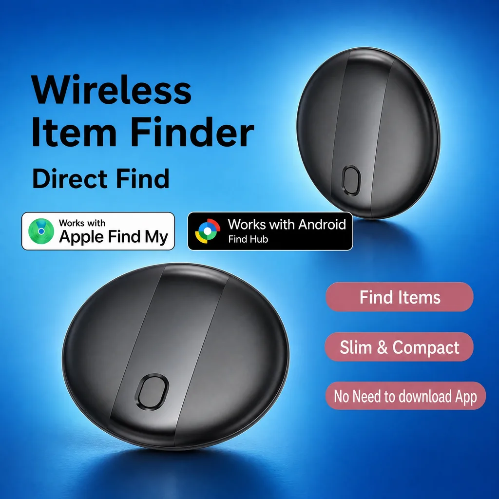 Companion app screen showing direct find for a Bluetooth tracker