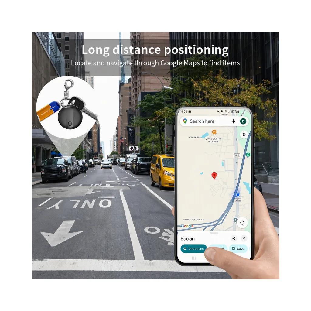 Bluetooth tracker certification set handled during sampling