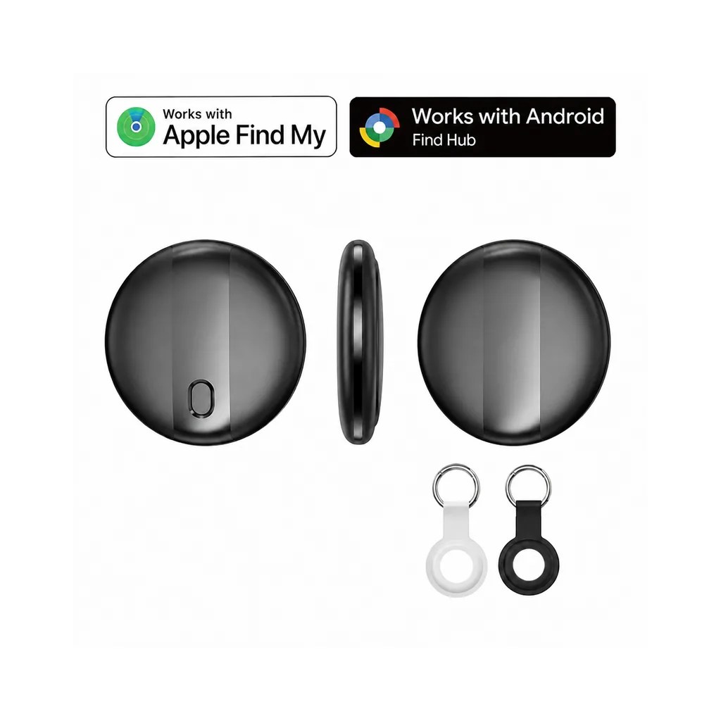 White and colour ring Bluetooth tracker housing options