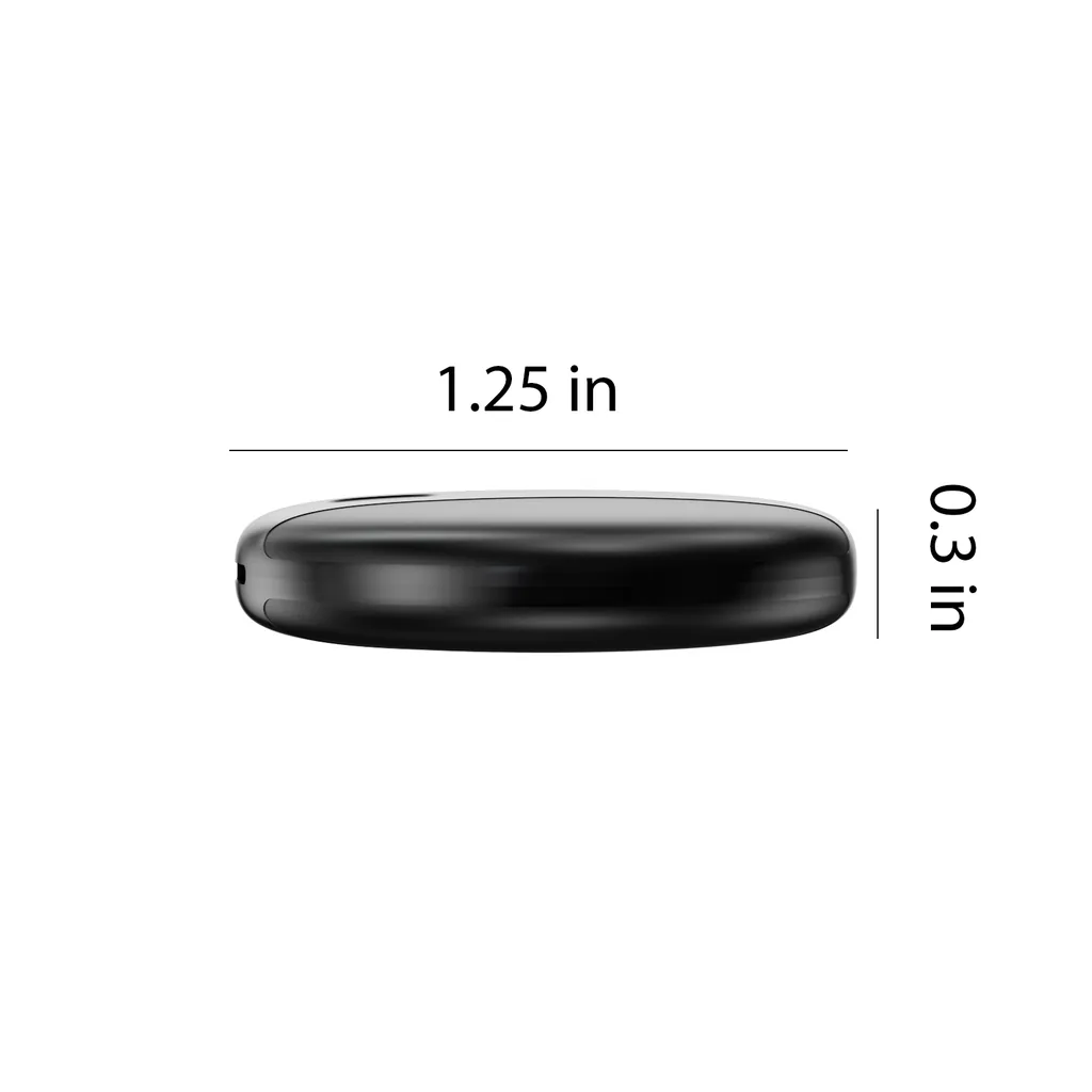 Tracker battery compartment with a replaceable coin cell