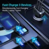 CC53 140W fast charging three devices in car