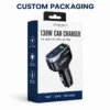 CC53 140W car charger OEM custom packaging box