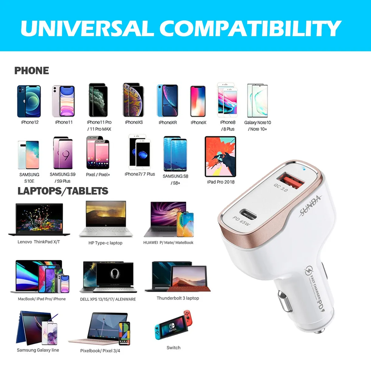 CC53-1A1C universal compatibility for smartphones
