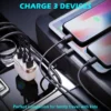 CC53-2A1C charging three devices in car
