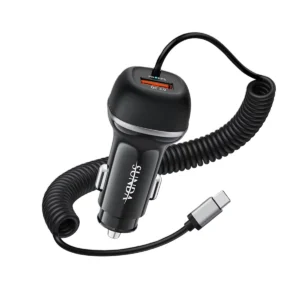 CC62 51W car charger PD 30W PPS 33W and QC 18W output