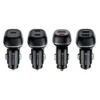 CC62 series car charger catalogue page, retractable cable models