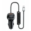 CC62 series car charger catalogue page, dual port PD models