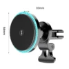 M2 magnetic wireless car charger dimensions: 64mm diameter and 33mm thickness