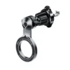 SUNDAREE ring-head magnetic car phone mount in black with branded ring and vent clip, studio view