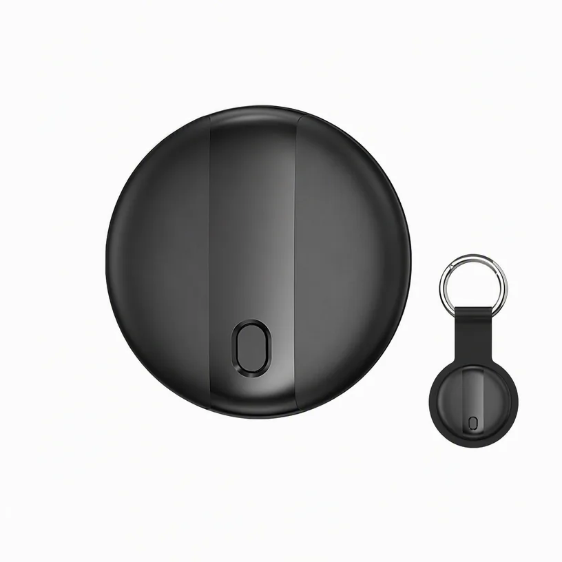 Single SUNDA smart tag with its key ring, the unit supplied in the multi-pack bundles